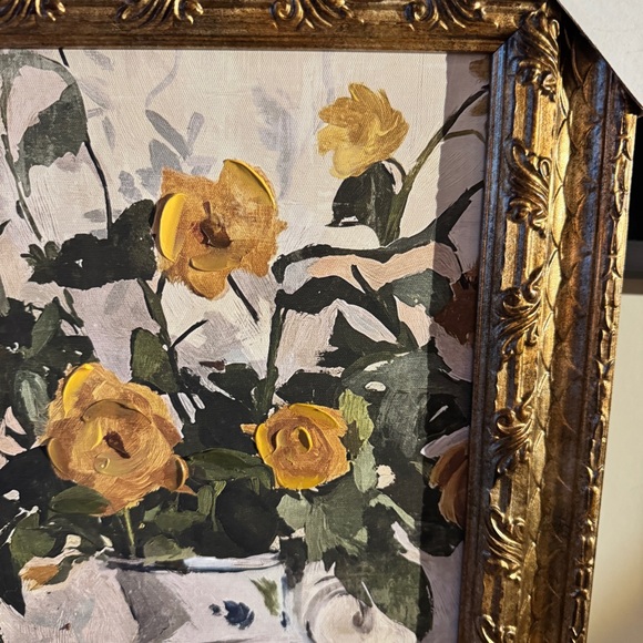 16"x20" Floral Painting Wall Art - designed with Studio McGee - Picture 6 of 15